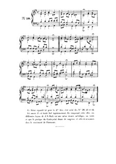 Choix de chorals: Choral No.50 by Johann Sebastian Bach