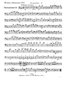 Timebunt gentes nomen tuum Domine, HV 87: Bassoon I part by Joseph Eybler