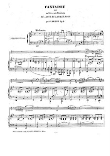 Fantasia on Themes from 'Lucie de Lamermoor' by Donizetti, Op.5: Score by Alexandre Joseph Artôt