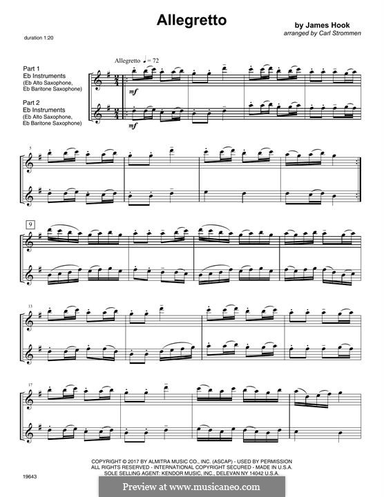 Second Year FlexDuets: Eb Instruments by James Hook