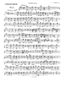 Domine si observaveris iniquitates, HV 88: Soprano part by Joseph Eybler