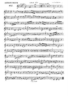 Domine si observaveris iniquitates, HV 88: Oboe II part by Joseph Eybler