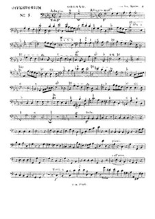 Domine si observaveris iniquitates, HV 88: Organ part by Joseph Eybler