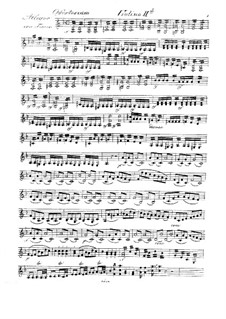 Fremit mare, HV 93: Violin II part by Joseph Eybler