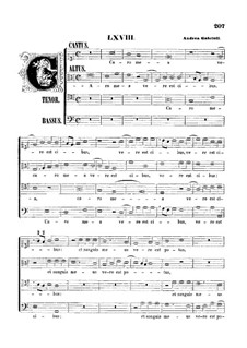 Caro mea vere est cibus: Caro mea vere est cibus by Andrea Gabrieli