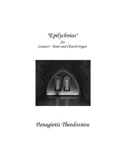 Epilychnios for counter-tenor and church organ, Op.80: Epilychnios for counter-tenor and church organ by Panagiotis Theodossiou