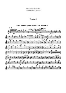 Polovtsian Dances: Trumpets parts by Alexander Borodin