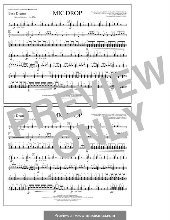 Mic Drop: Bass Drums part by Dong Hyuk Shin