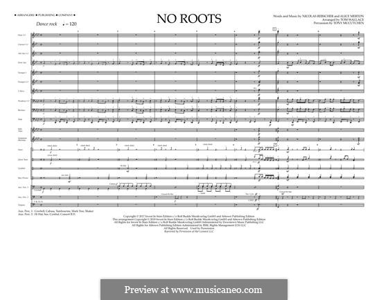No Roots: Full Score by Alice Merton, Nicolas Rebscher