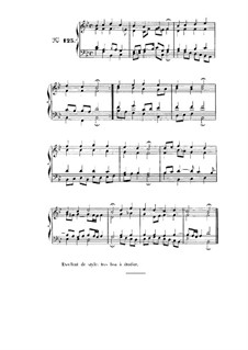 Choix de chorals: Choral No.125 by Johann Sebastian Bach