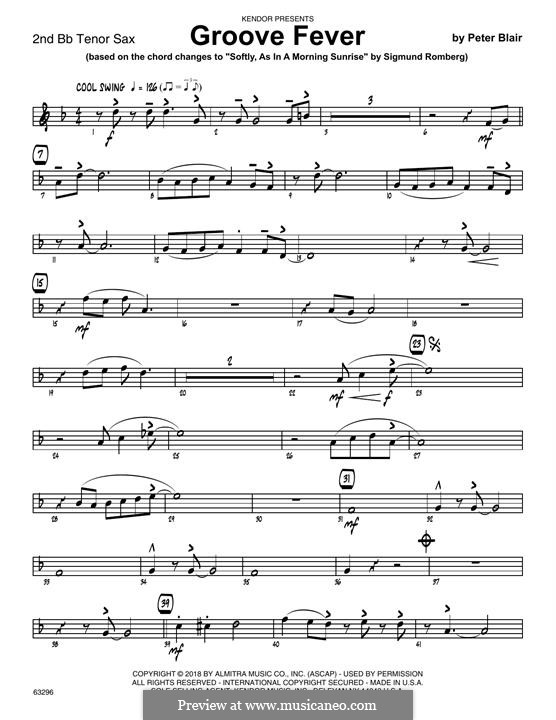 Groove Fever Based On Softly As In A Morning Sunrise By P Blair On Musicaneo Groove Fever Based On Softly As In A Morning Sunrise By P Blair On Musicaneo