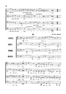 Two Motets 'Ecce concipies' and 'Super solium David': Two Motets 'Ecce concipies' and 'Super solium David' by Jacob Handl