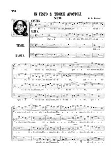 Quia vidisti me, Thoma: Quia vidisti me, Thoma by Hans Leo Hassler