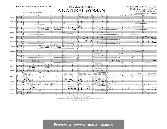 (You Make Me Feel Like) A Natural Woman (Aretha Franklin): Full Score by Carole King, Gerry Goffin, Jerry Wexler