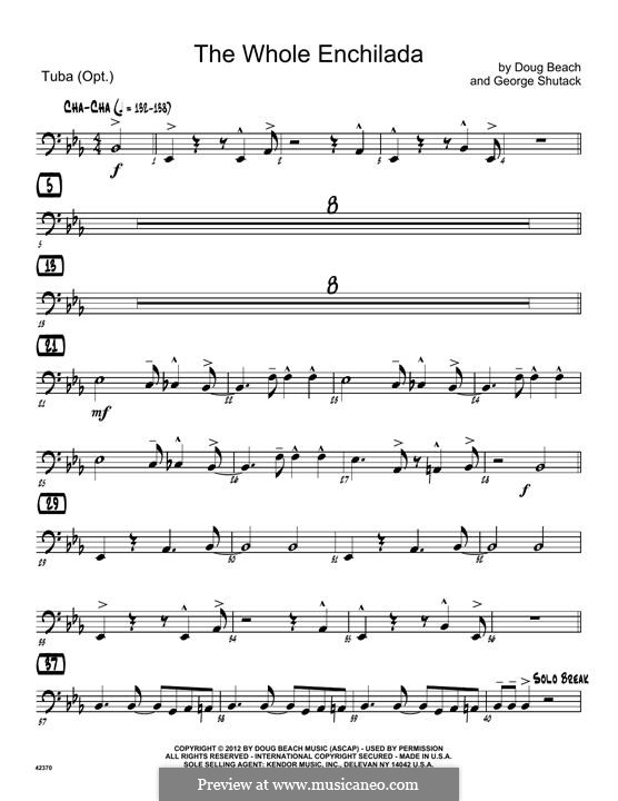 The Whole Enchilada: Tuba part by Doug Beach