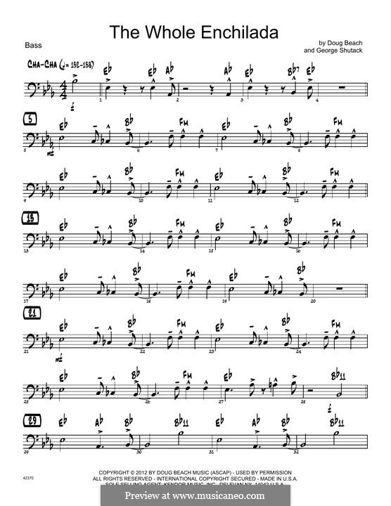 The Whole Enchilada: Bass part by Doug Beach