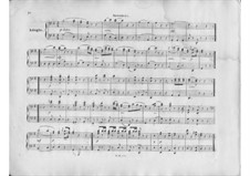 Symphony No.75 in D Major, Hob.I/75: Movement II. Version for piano four hands by Joseph Haydn