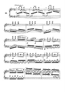 Mugellini Edition: Etude No.44 by Muzio Clementi