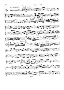 String Quintets, Op.46: Quintet No.5 in F Major, G.363 by Luigi Boccherini