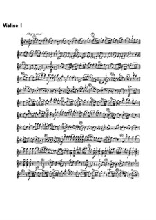 Symphony No.1 in B Flat Major, G.493 Op.21: Violin I part by Luigi Boccherini