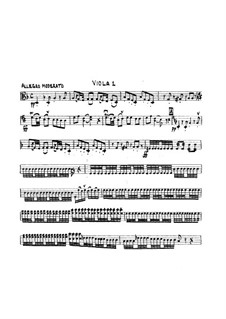 Symphony No.3 in D Minor, G.517 Op.37: Violas parts by Luigi Boccherini