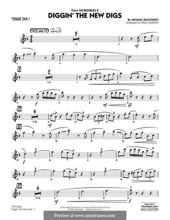 The Incredibles Trombone Sheet music for Trombone (Solo)