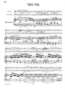 Piano Trio No.42 in E Flat Major, Hob.XV/30: Full score by Joseph Haydn