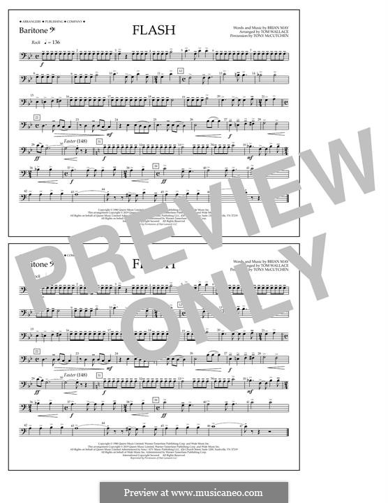 Flash (Queen): Flash (arr. Tom Wallace) - Baritone B.C. (Queen) by Brian May
