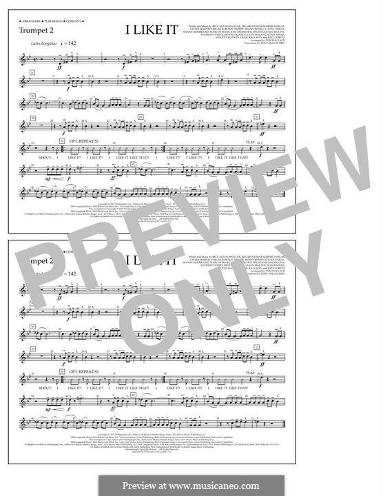 I Like It (Cardi B, Bad Bunny & J Balvin): Trumpet 2 part by Manny Rodriguez