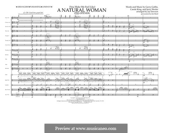 (You Make Me Feel Like) A Natural Woman (Pre-Opener) Aretha Franklin: Conductor by Carole King, Gerry Goffin, Jerry Wexler