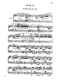 Lala-Roukh: Act II. Arrangement for voices and piano by Félicien David