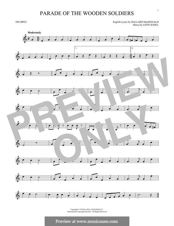 Parade of the Wooden Soldiers: For trumpet by Leon Jessel