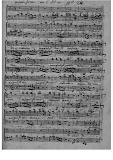 Grand Magnificat No.24: Grand Magnificat No.24 by Bernard Aymable Dupuy