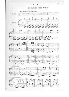 Giralda ou La nouvelle Psychee: Act III by Adolphe Adam