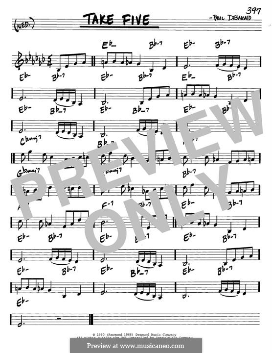 pdf dave brubeck take five piano score pdf dave brubeck take five piano score
