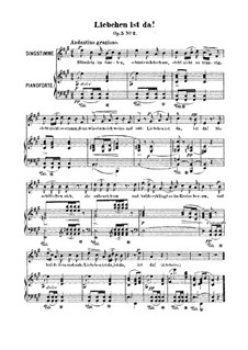 Twelve Songs, Op.5: No.2 Sweetheart is There (Liebchen ist da) by Robert Franz