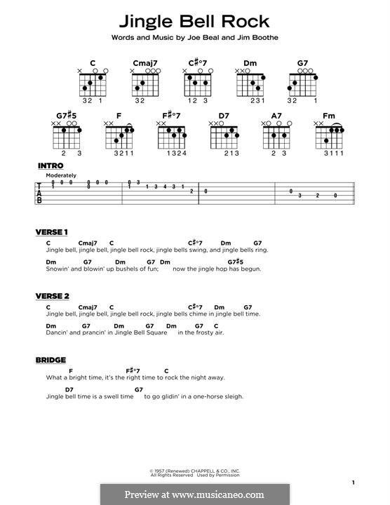 jingle bell rock song sheet music jingle bell rock song sheet music
