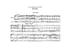 Complete Oratorio: Organ part by Georg Friedrich Händel