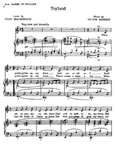 Toyland: For voice and piano by Victor Herbert