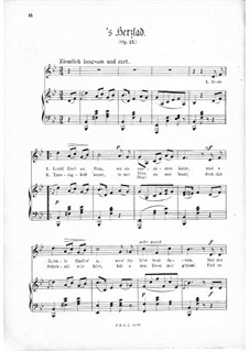S'Herzlad, Op.21: S'Herzlad by Thomas Koschat