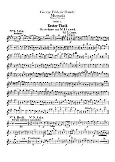 Complete Oratorio: Oboes parts by Georg Friedrich Händel