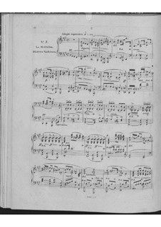 Huit nocturnes romantiques de différents caractères, Op.604: No.7 La meditation by Carl Czerny