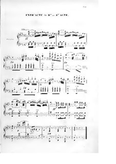 Le val d'Andorre: Act III, for Soloists, Choir and Piano by Fromental Halevy