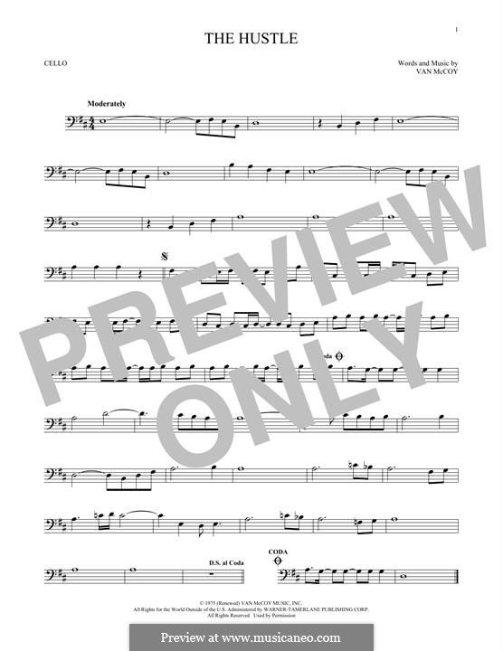 The Hustle: For cello by Van McCoy