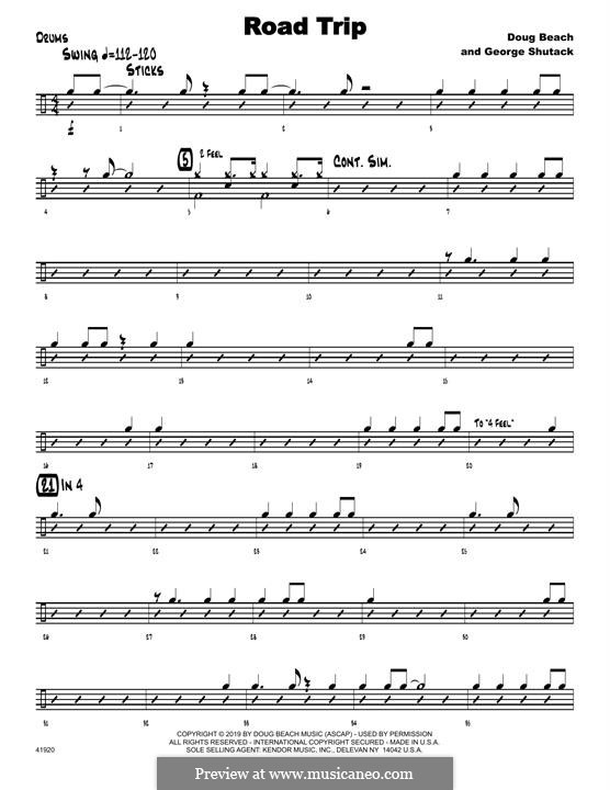 Road Trip: Drum Set part by Doug Beach, George Shutack