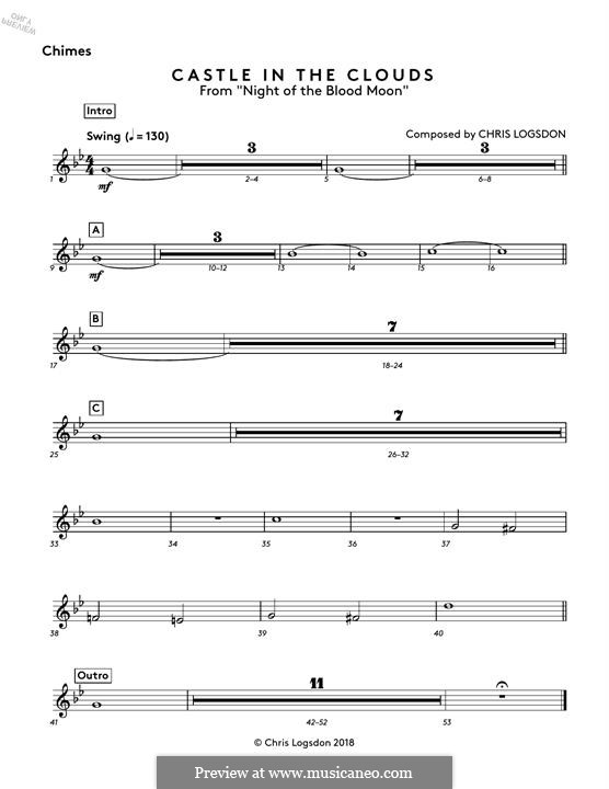 Castle in the Clouds (from Night of the Blood Moon): Chimes part by Chris Logsdon