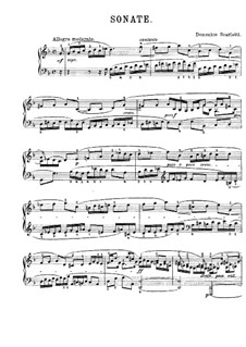 Sonata No.390 in G Minor, K.4 L.390 P.60: For piano by Domenico Scarlatti
