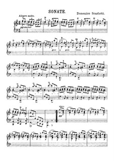 Sonata No.52 in C Major, K.165 L.52 P.292: For piano by Domenico Scarlatti