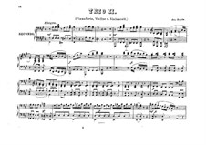 Piano Trio No.40 in F Sharp Minor, Hob.XV/26: Version for piano four hands by Joseph Haydn