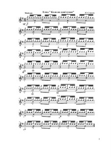 36 етюдів для шестиструнної гітари, Oр.5: 36 етюдів для шестиструнної гітари by Yuri Stasiuk